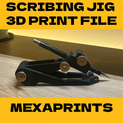Scribing Jig for Joinery & Carpentry — Digital STL File (3D Print)