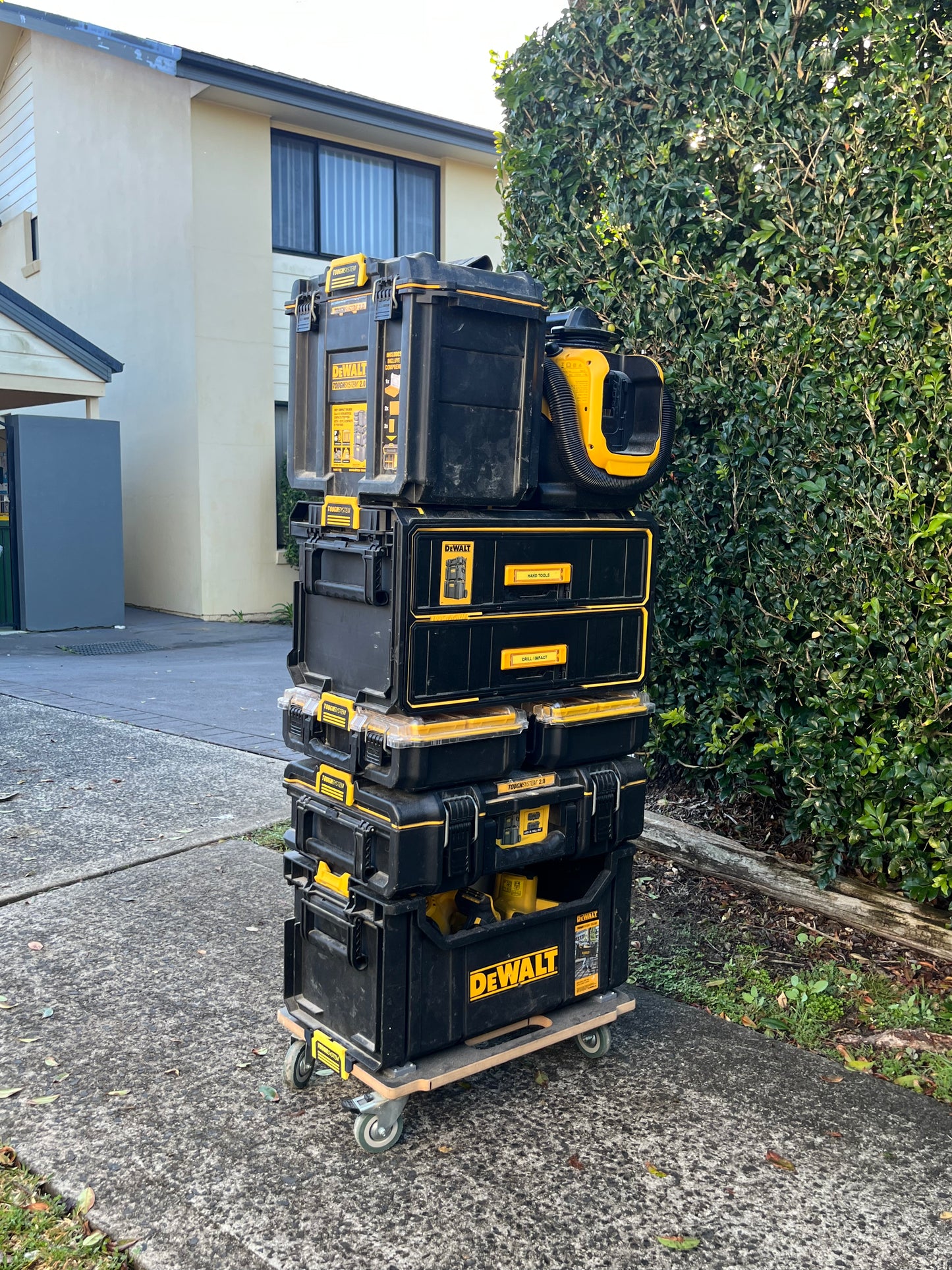 3D Printed Dolly Mounting Clips for DeWalt ToughSystem 2.0