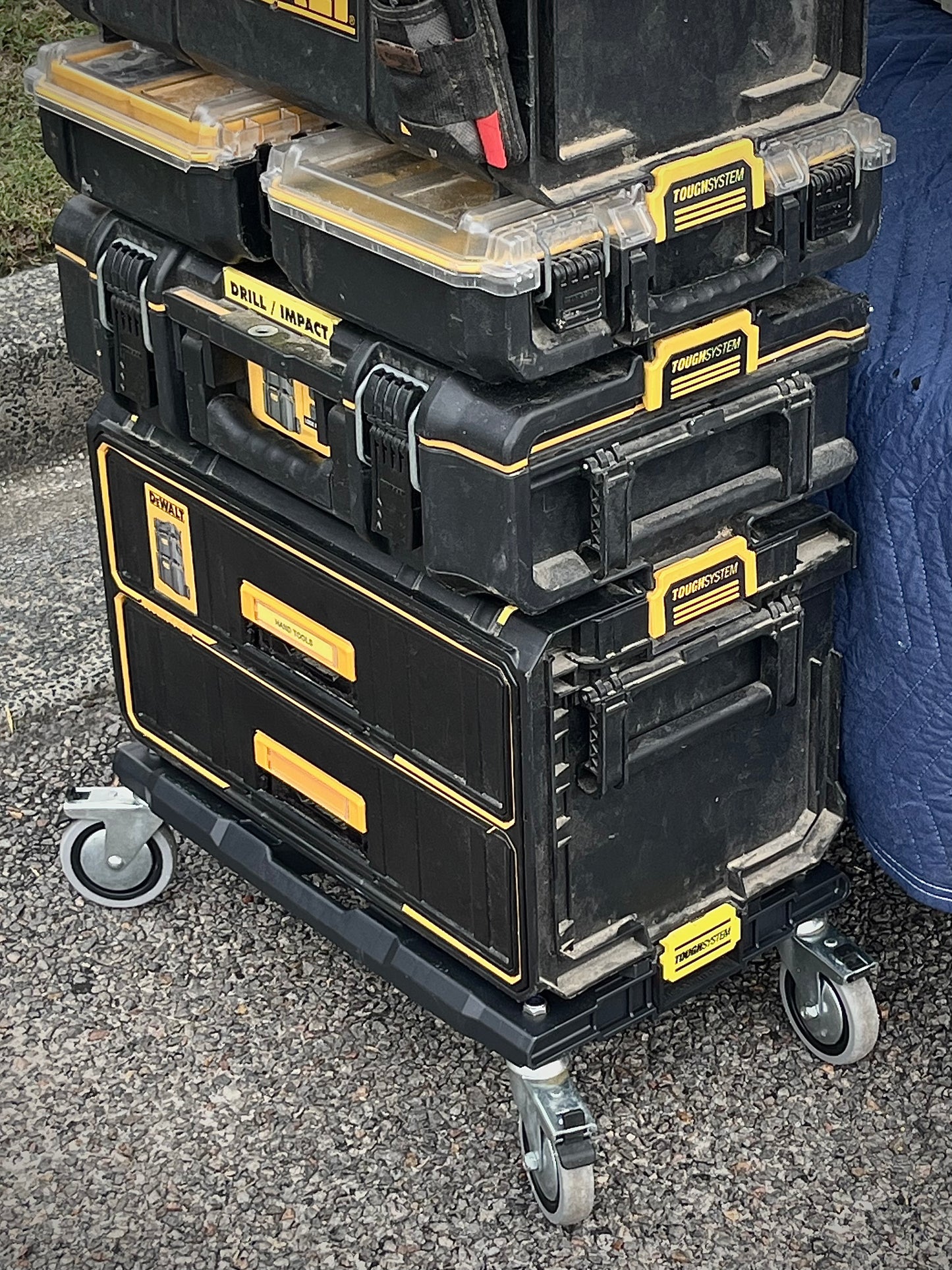 3D Printed Dolly Kit Adapter Plate for DeWalt ToughSystem 2.0