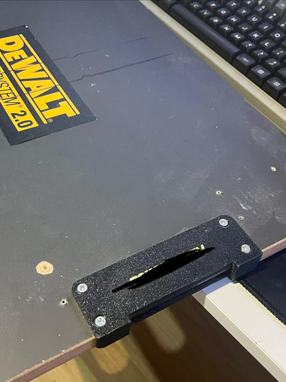 3D Printed Flush Latches for DeWalt ToughSystem 2.0 Worktop